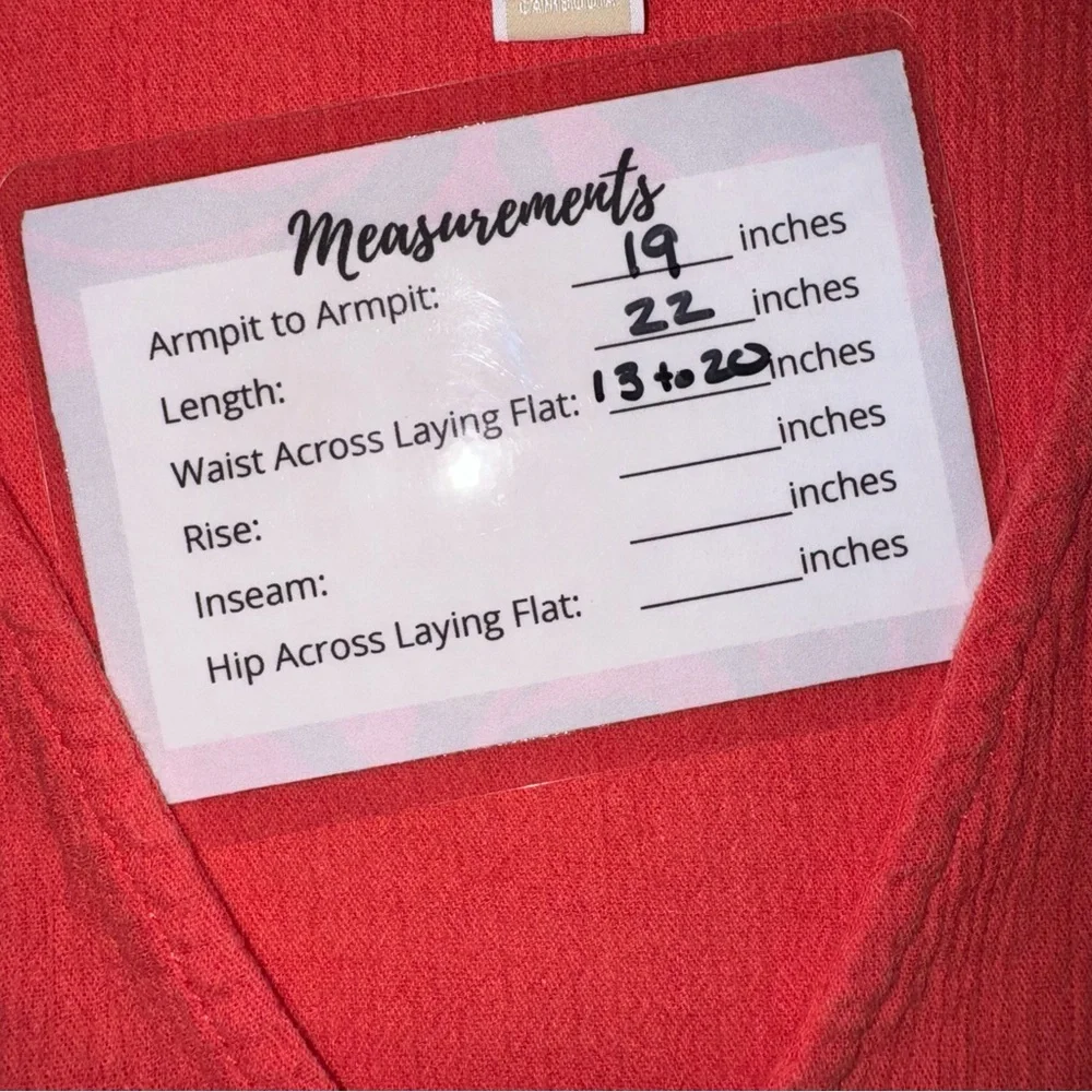 Michael Kors Coral Flutter Sleeve Blouse‎ Size S
